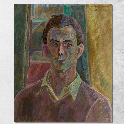 Autoritratto 2 Zygmunt Waliszewski zwl39 quadro stampa su tela
