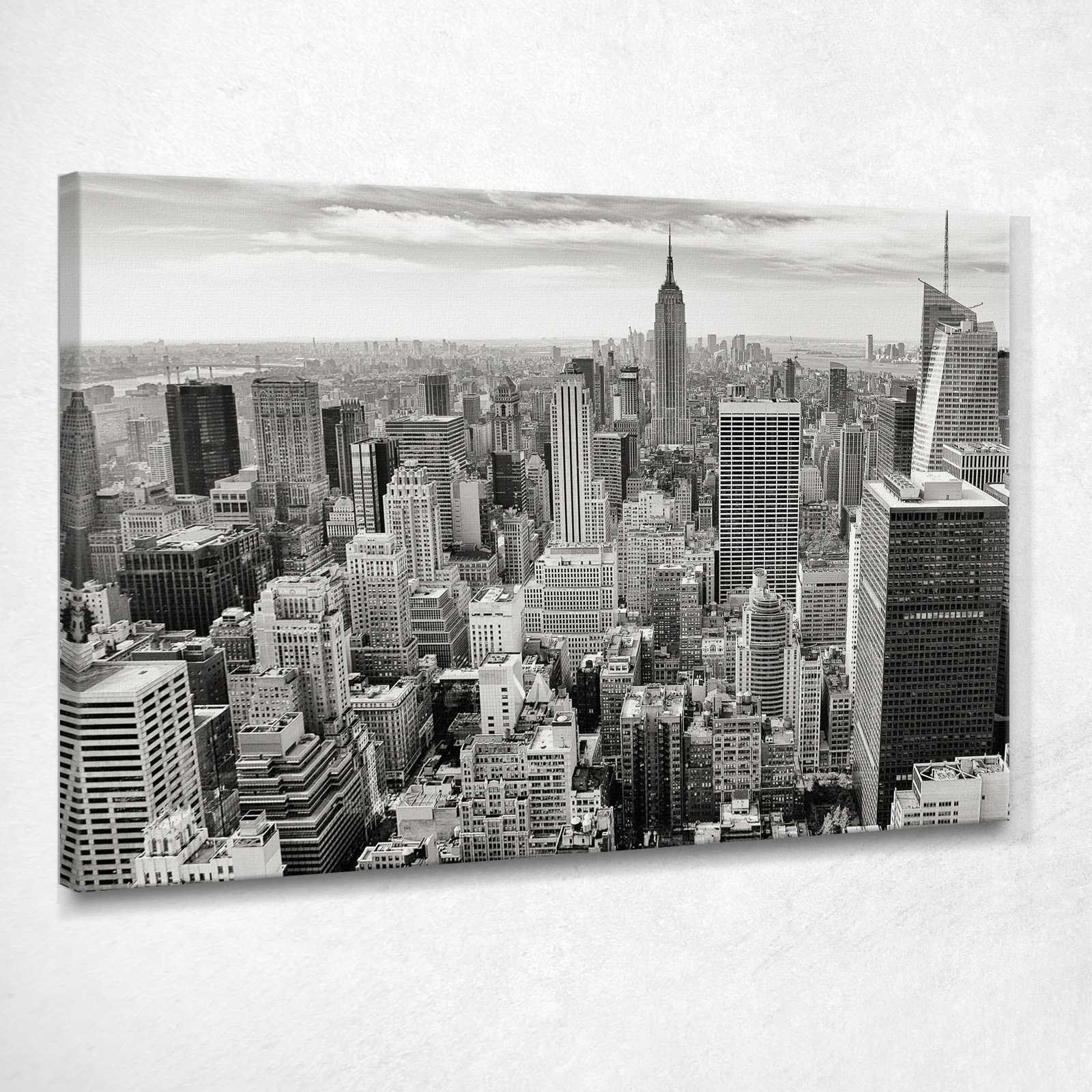 Città Skyline di New York quadro stampa su tela ct34