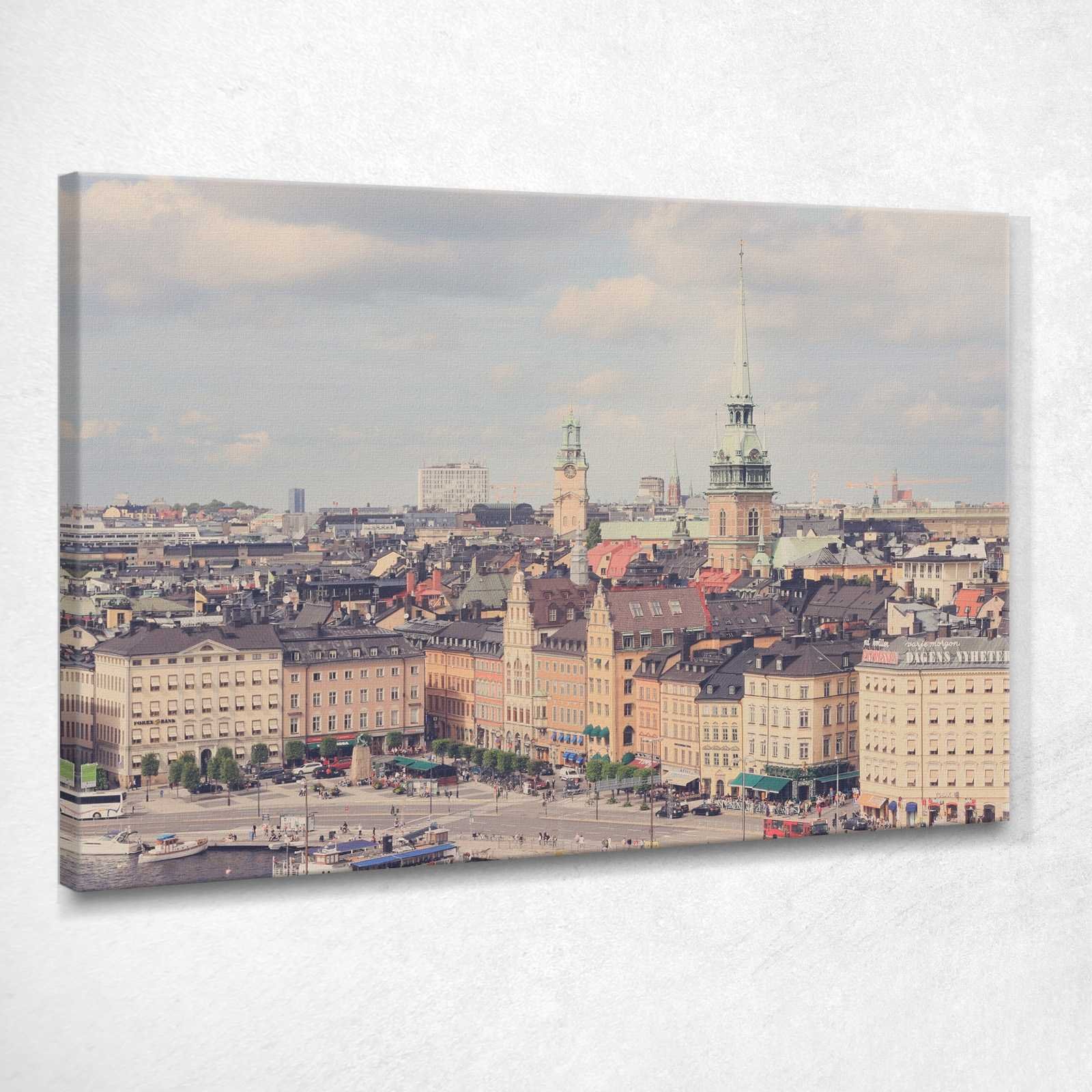 Città Stoccolma quadro stampa su tela ct46