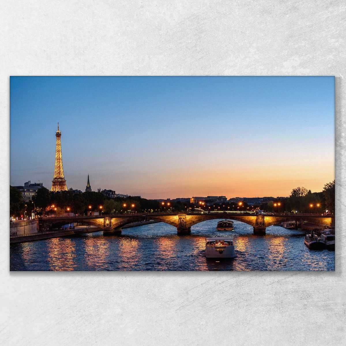 ❤ Città Paris 1 100x60 quadro stampa su tela ct168