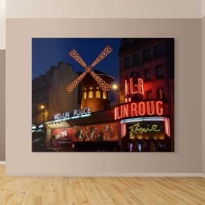 ❤ Città Paris 2 100x80 quadro stampa su tela ct169