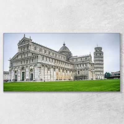 ❤ Città Pisa 100x50 quadro stampa su tela ct173
