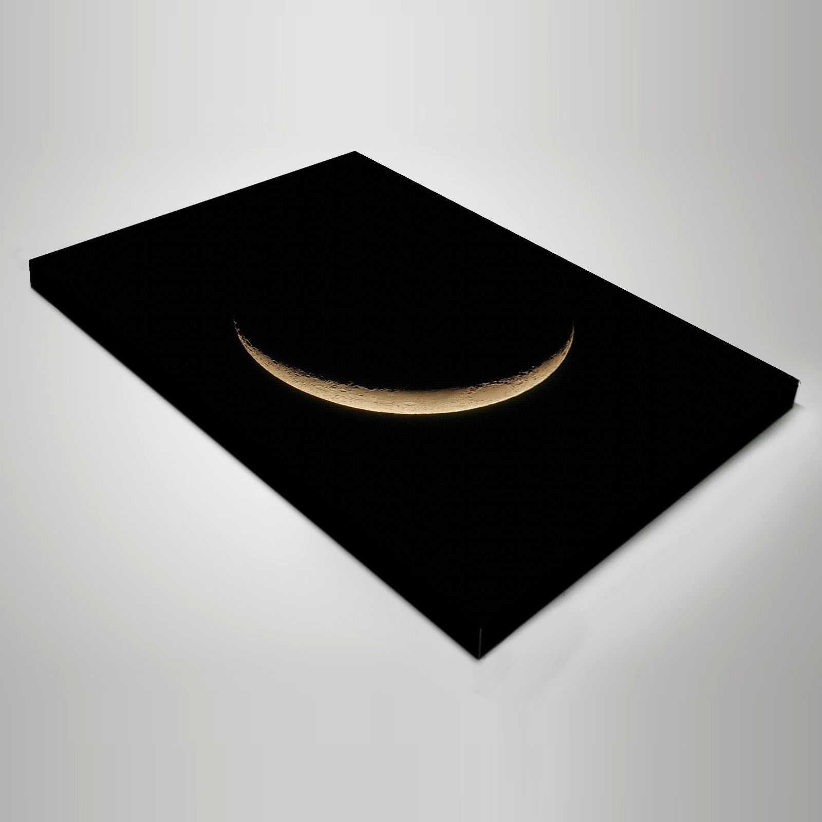 Quadro Spazio e Pianeti Luna quadro moderno stampa su tela sp36