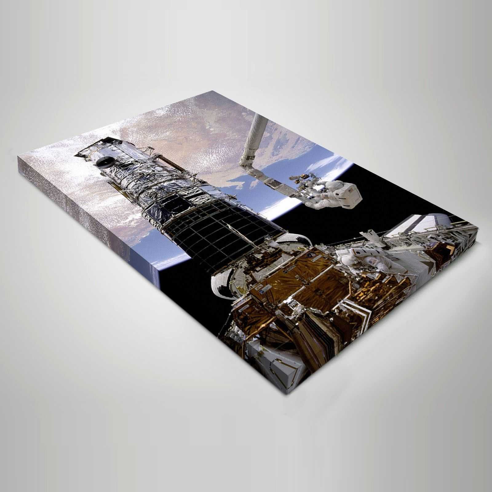 Quadro Spazio e Pianeti Vista della Terra dallo spazio astronauta su tela sp45