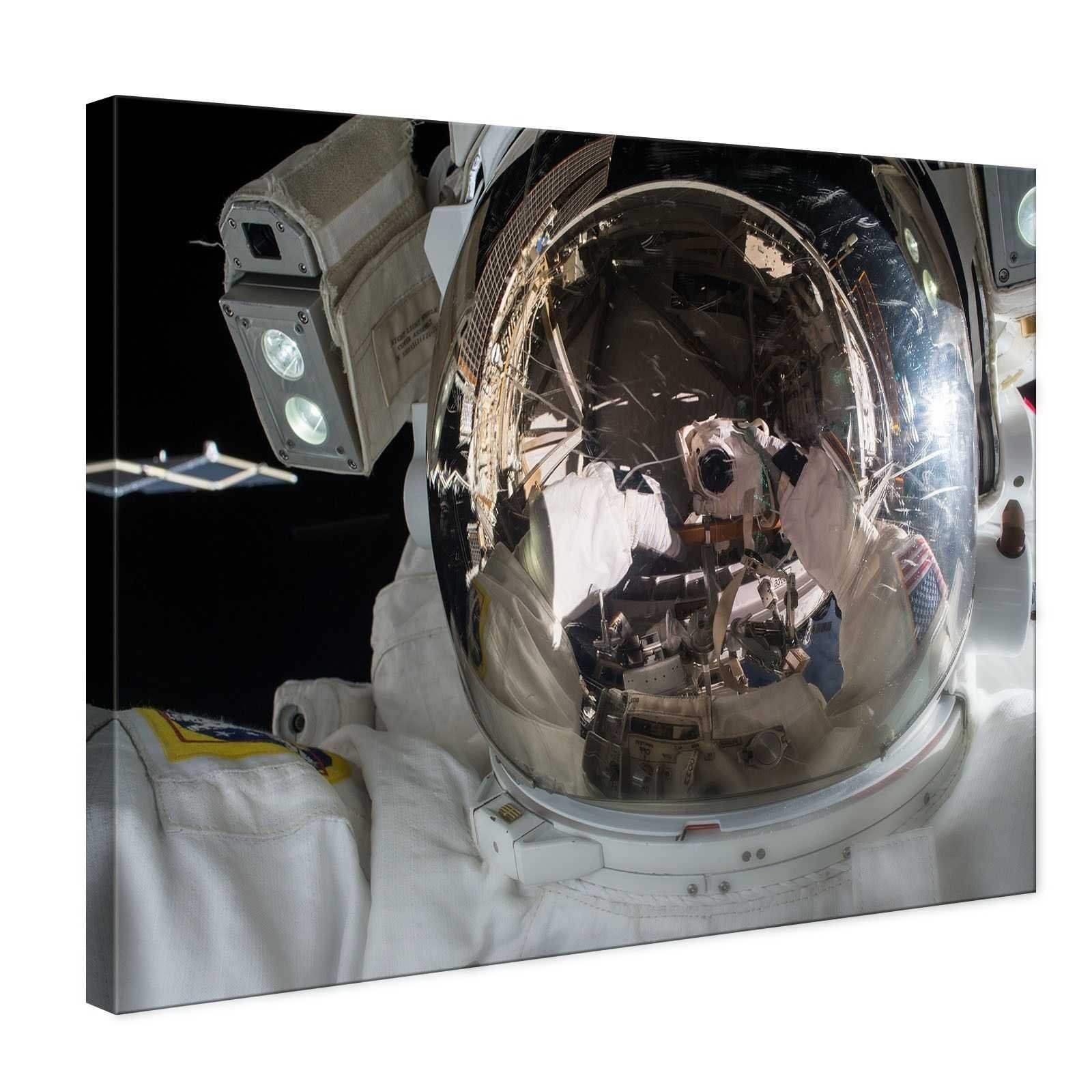 Quadro Spazio e Pianeti Astronauta nello spazio stampa su tela sp49