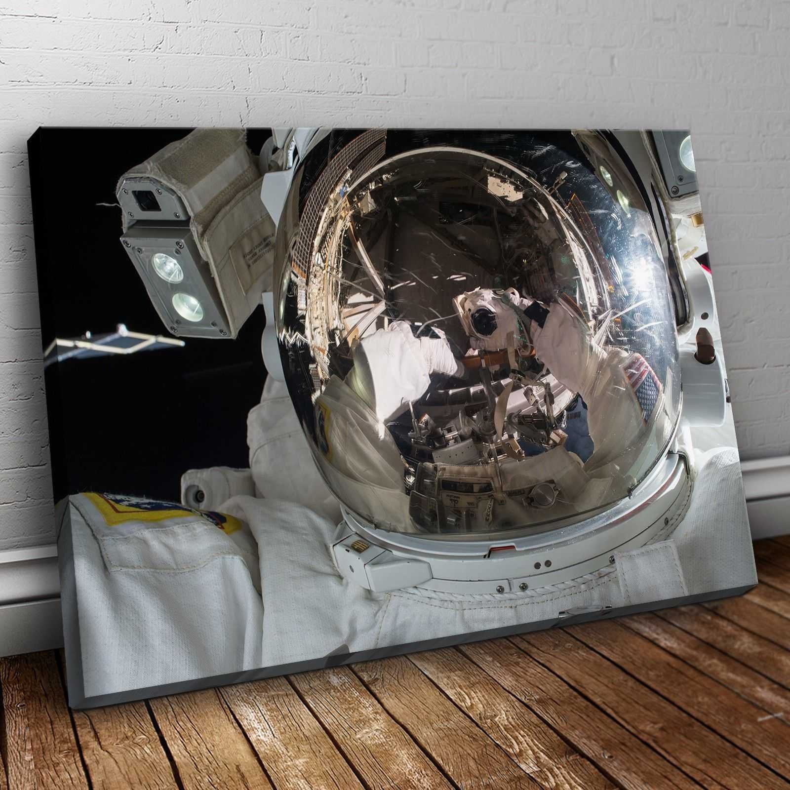 Quadro Spazio e Pianeti Astronauta nello spazio stampa su tela sp49
