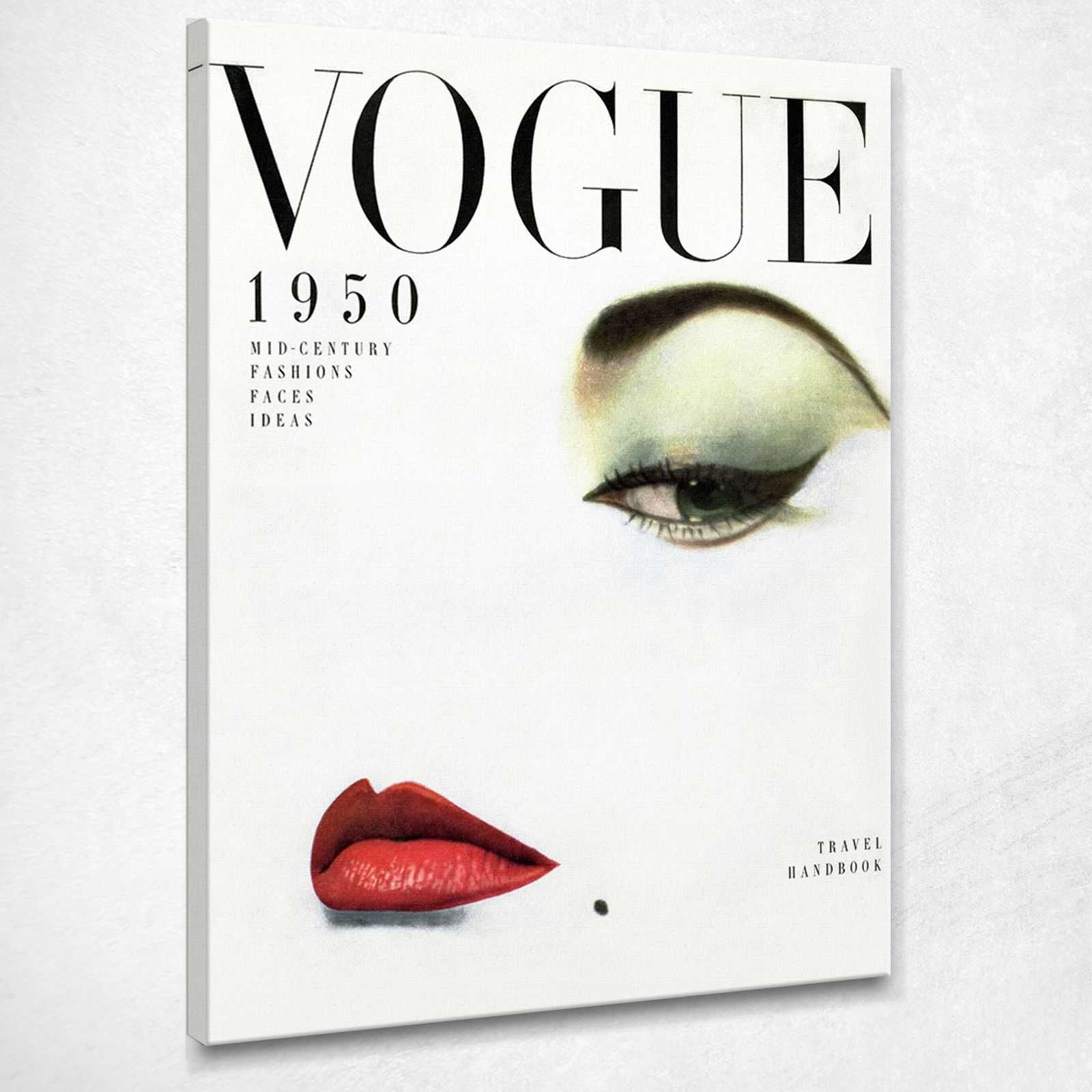 Tableau Vogue ❤️ couverture de magazine de mode vintage VGU094