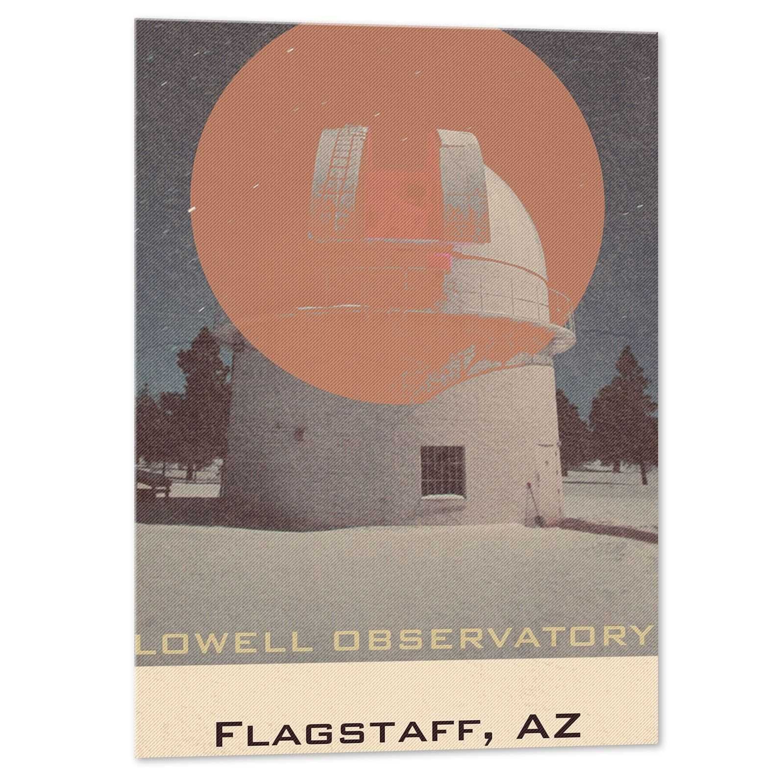 Quadro Nasa Vintage Osservatorio della NASA Lowell stampa su tela nasa011