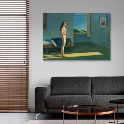 A Woman in the Sun Edward Hopper quadro stampa su tela 100x70cm EHO1