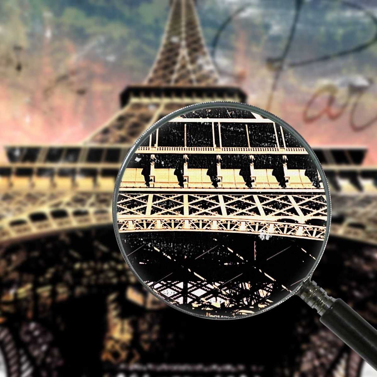 ❤️ Quadro astratto Incantevole Parigi quadro moderno stampa su tela as21