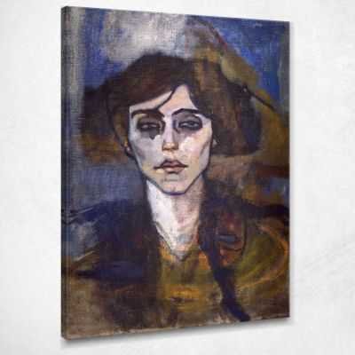 Ritratto di maude abrantes Modigliani Amedeo quadro stampa su tela AMD30