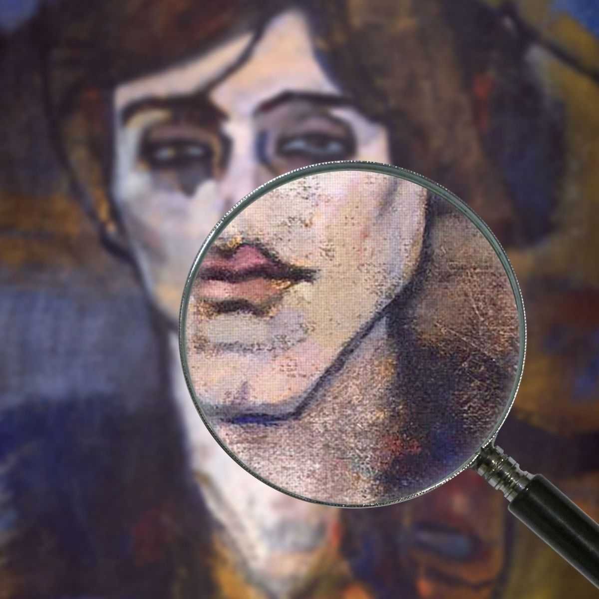 Ritratto di maude abrantes Modigliani Amedeo quadro stampa su tela AMD30