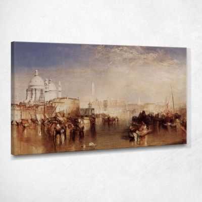 Venezia Dalla Giudecca Turner William quadro stampa su tela WT32