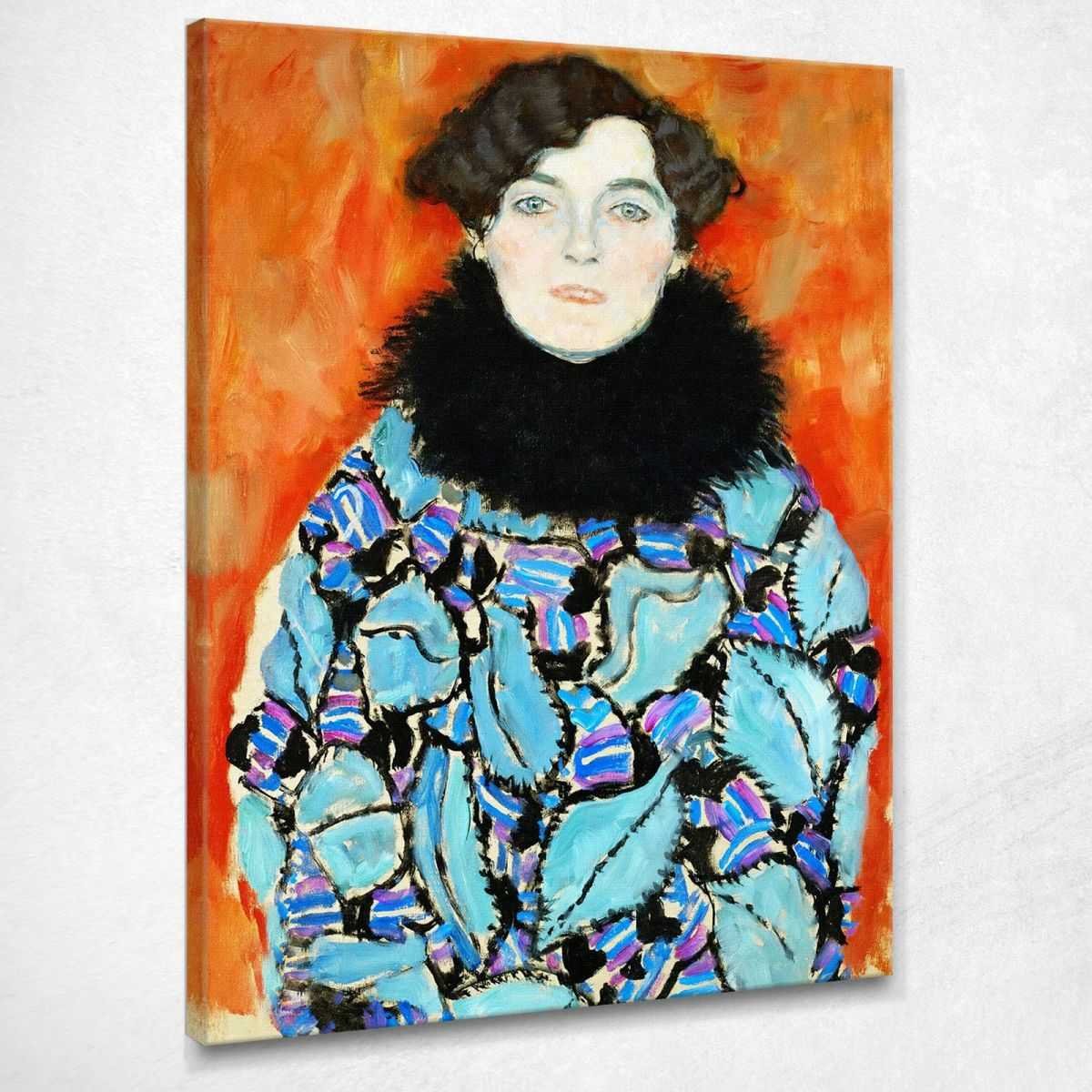 Ritratto Di Johanna Staude Klimt Gustav quadro stampa su tela KG24
