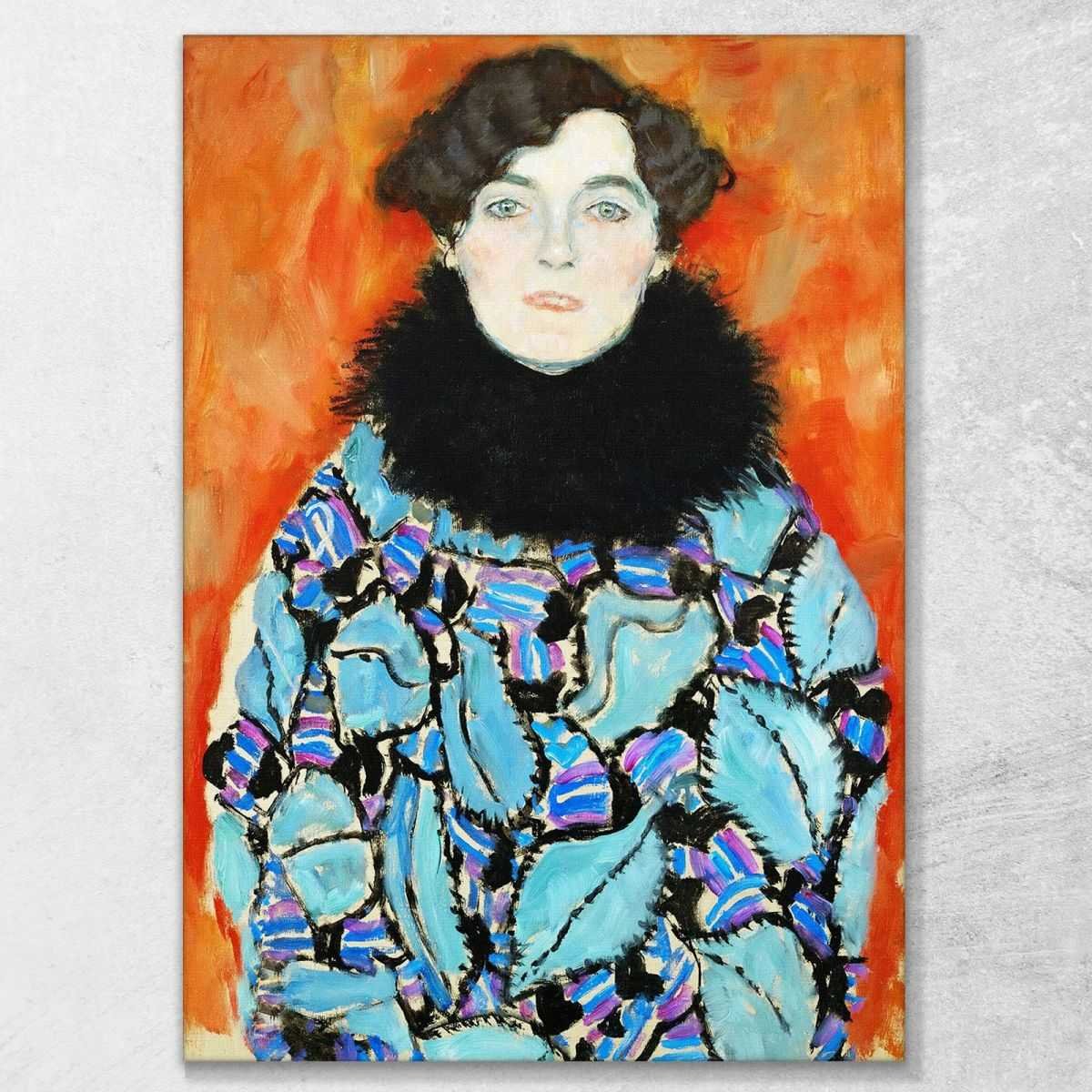 Ritratto Di Johanna Staude Klimt Gustav quadro stampa su tela KG24