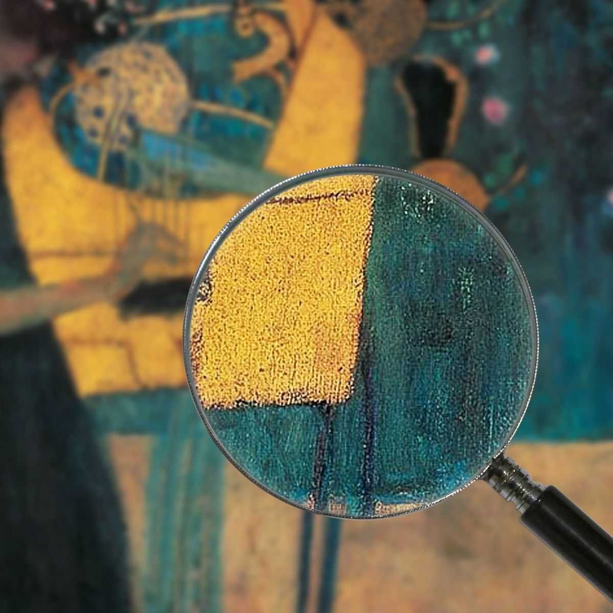 La Musica Klimt Gustav quadro stampa su tela KG39