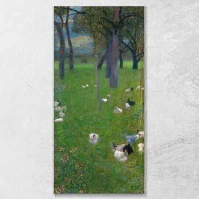 Dopo La Pioggia Klimt Gustav quadro stampa su tela KG58
