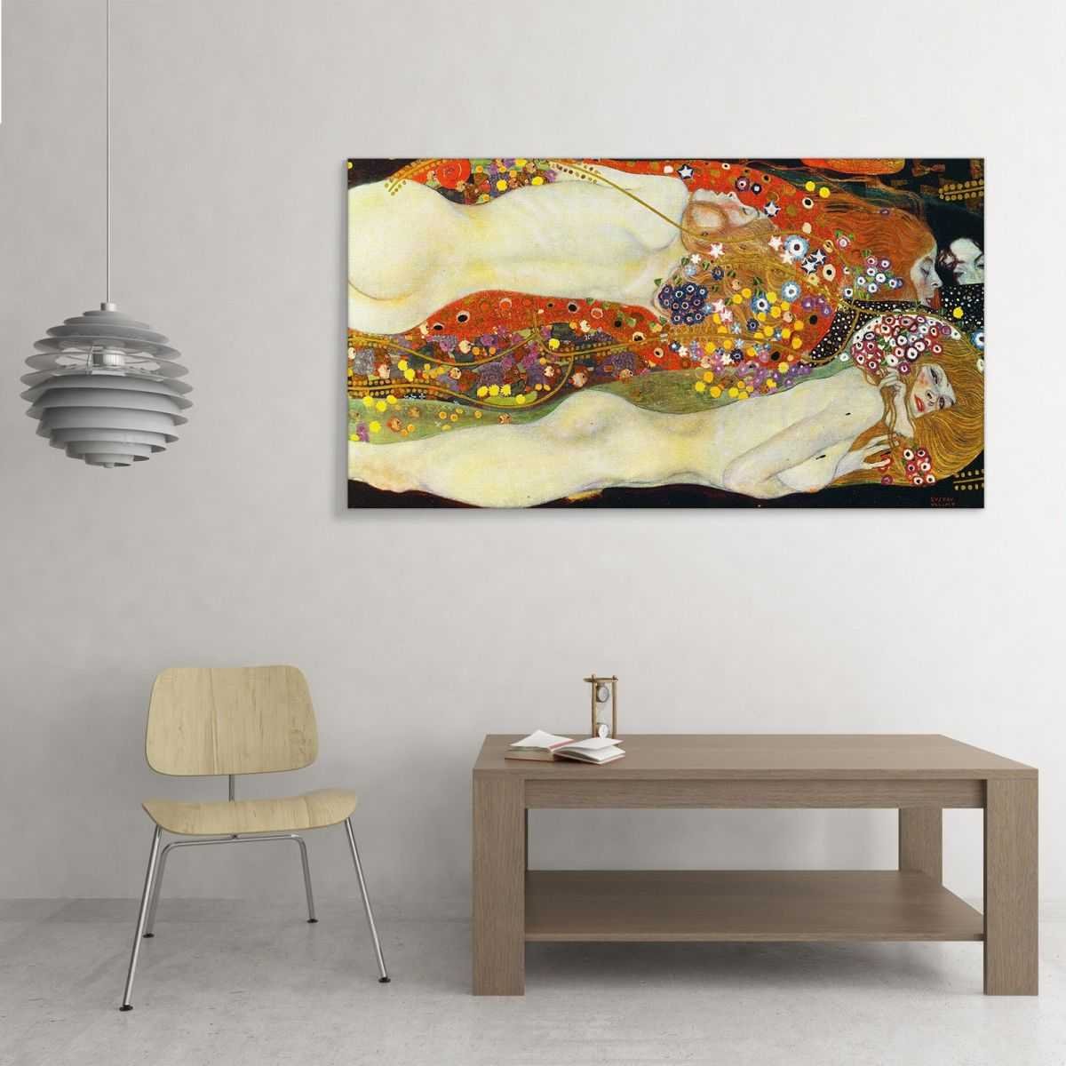 Serpenti D'Acqua - Ii Klimt Gustav quadro stampa su tela KG73