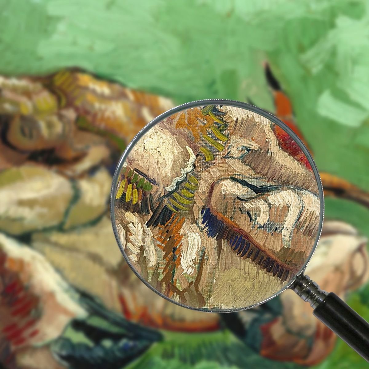 Un Granchio Sulla Schiena Van Gogh Vincent quadro stampa su tela vvg111