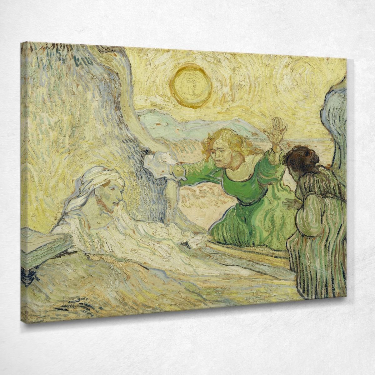 La Risurrezione Di Lazzaro (Dopo Rembrandt) Van Gogh Vincent quadro vvg174