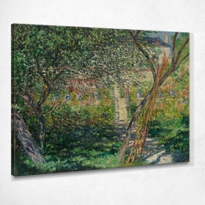 The Garden At VÃ©theuil Monet Claude canvas print mnt182