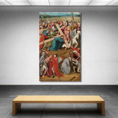 Cristo Che Porta La Croce2 Bosch Hieronymus hbs5 quadro stampa su tela