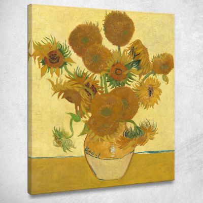 Girasoli Vincent van Gogh vvg1 quadro stampa su tela