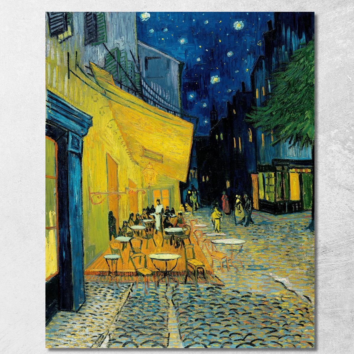 Terrazza Del Caffè Di Notte Vincent van Gogh vvg2 quadro stampa su tela
