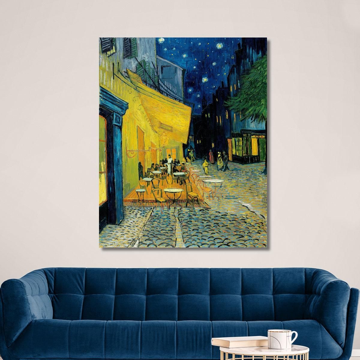Terrazza Del Caffè Di Notte Vincent van Gogh vvg2 quadro stampa su tela