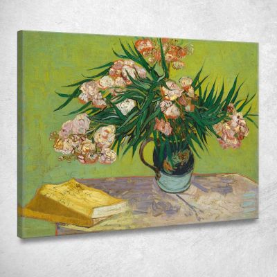 Oleandri Vincent van Gogh vvg105 quadro stampa su tela