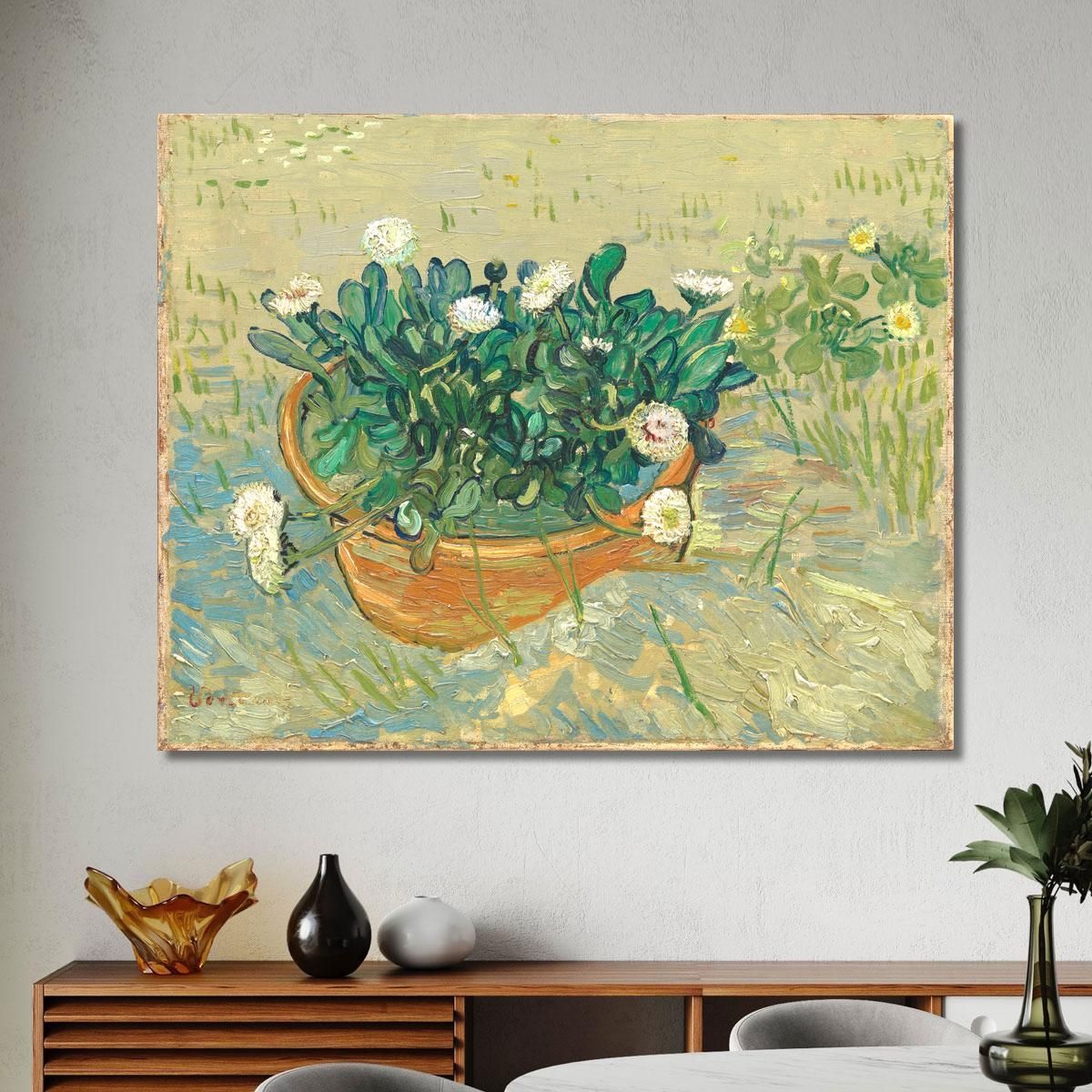 Margherite Di Arles Vincent van Gogh vvg110 quadro stampa su tela
