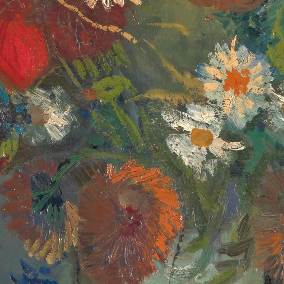 Tableau Sur Toile 90x40 Cm – Champ De Fleurs Violettes, Impression Moderne Italienne