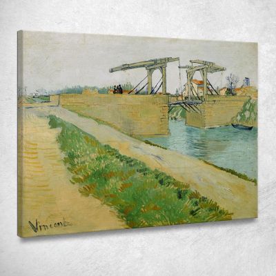 Il Ponte Di Langlois Ad Arles Vincent van Gogh vvg171 quadro stampa su tela