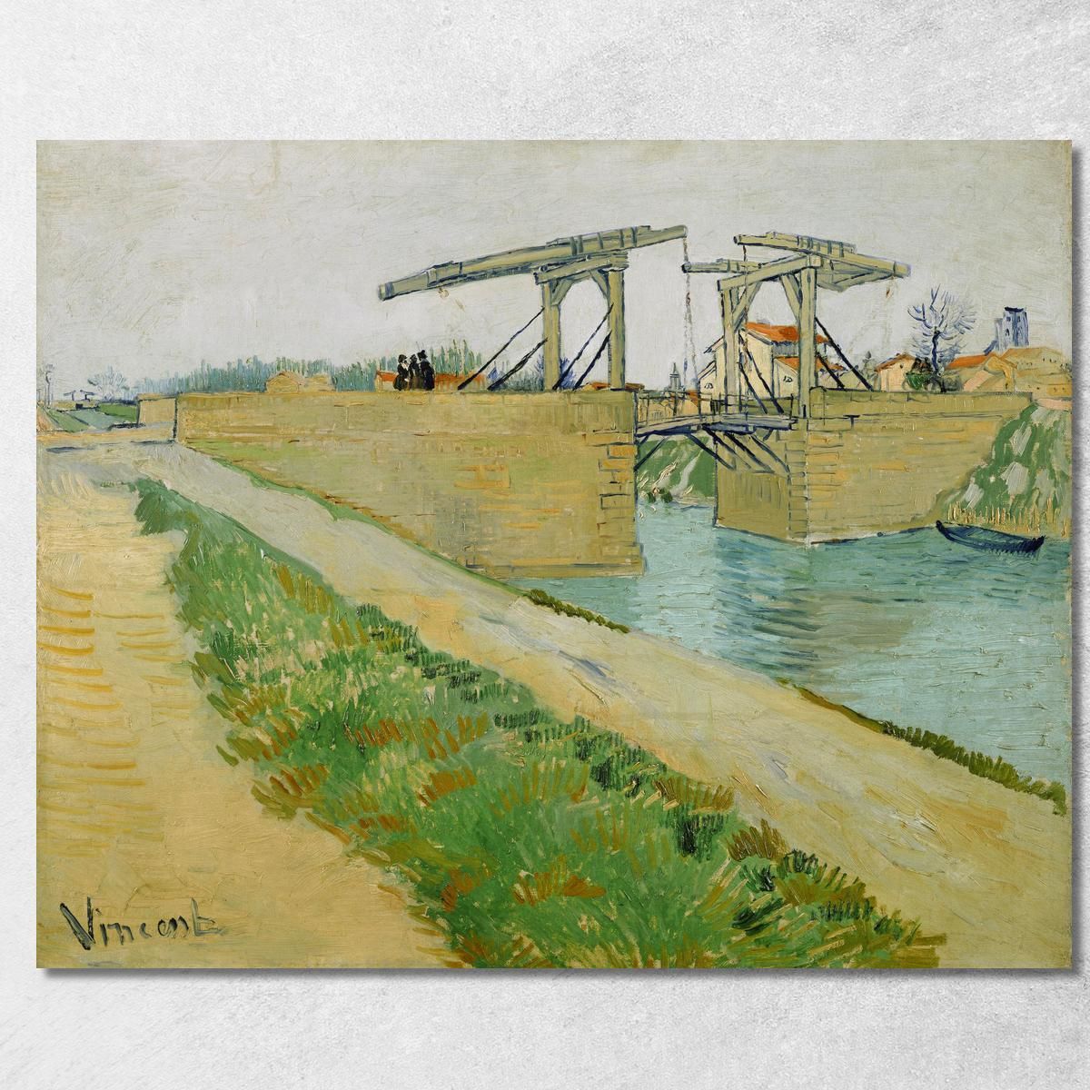 Il Ponte Di Langlois Ad Arles Vincent van Gogh vvg171 quadro stampa su tela