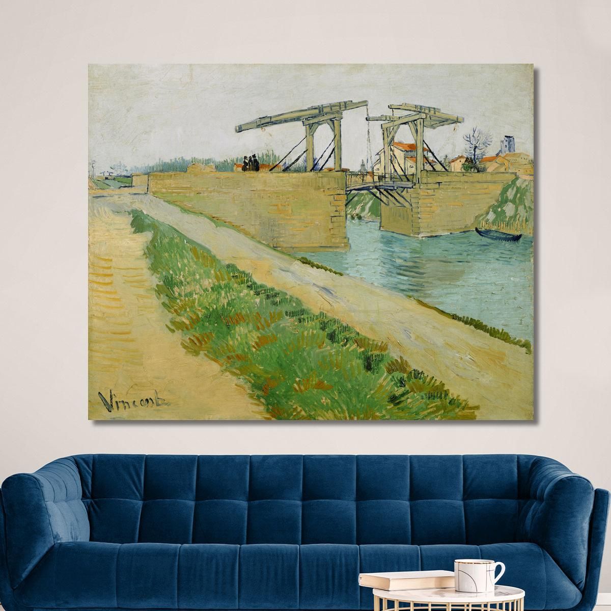Il Ponte Di Langlois Ad Arles Vincent van Gogh vvg171 quadro stampa su tela