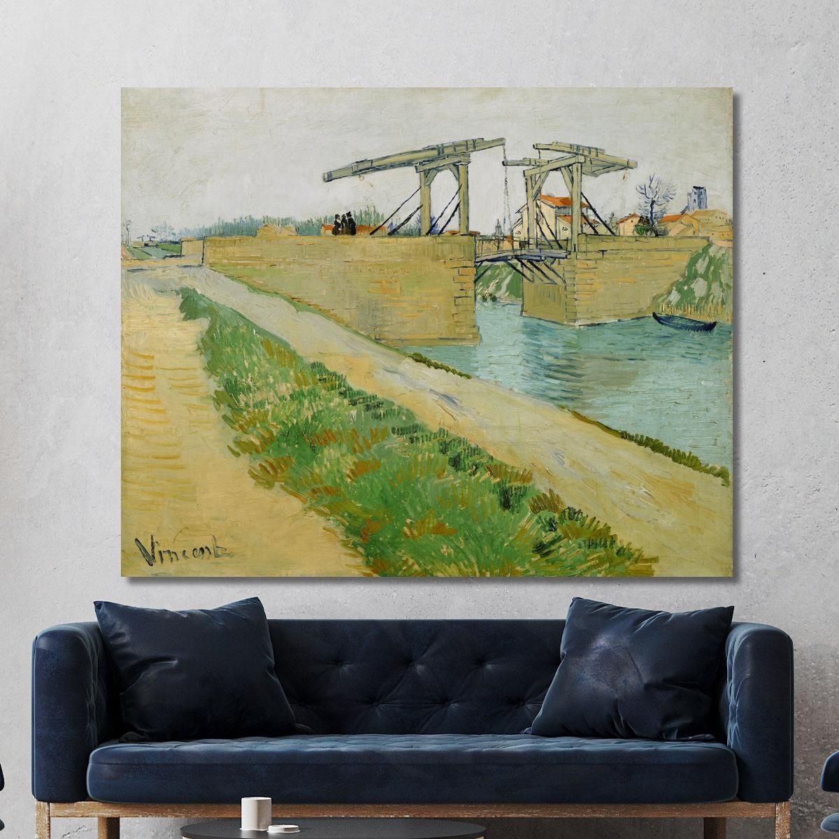 Il Ponte Di Langlois Ad Arles Vincent van Gogh vvg171 quadro stampa su tela