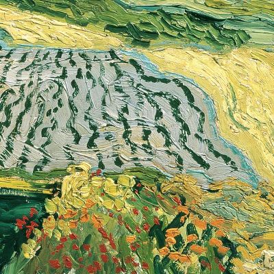 La Pianura Di Auvers Vincent van Gogh vvg173 quadro stampa su tela La Pianura Di Auvers Vincent van Gogh vvg173 quadro stampa su tela