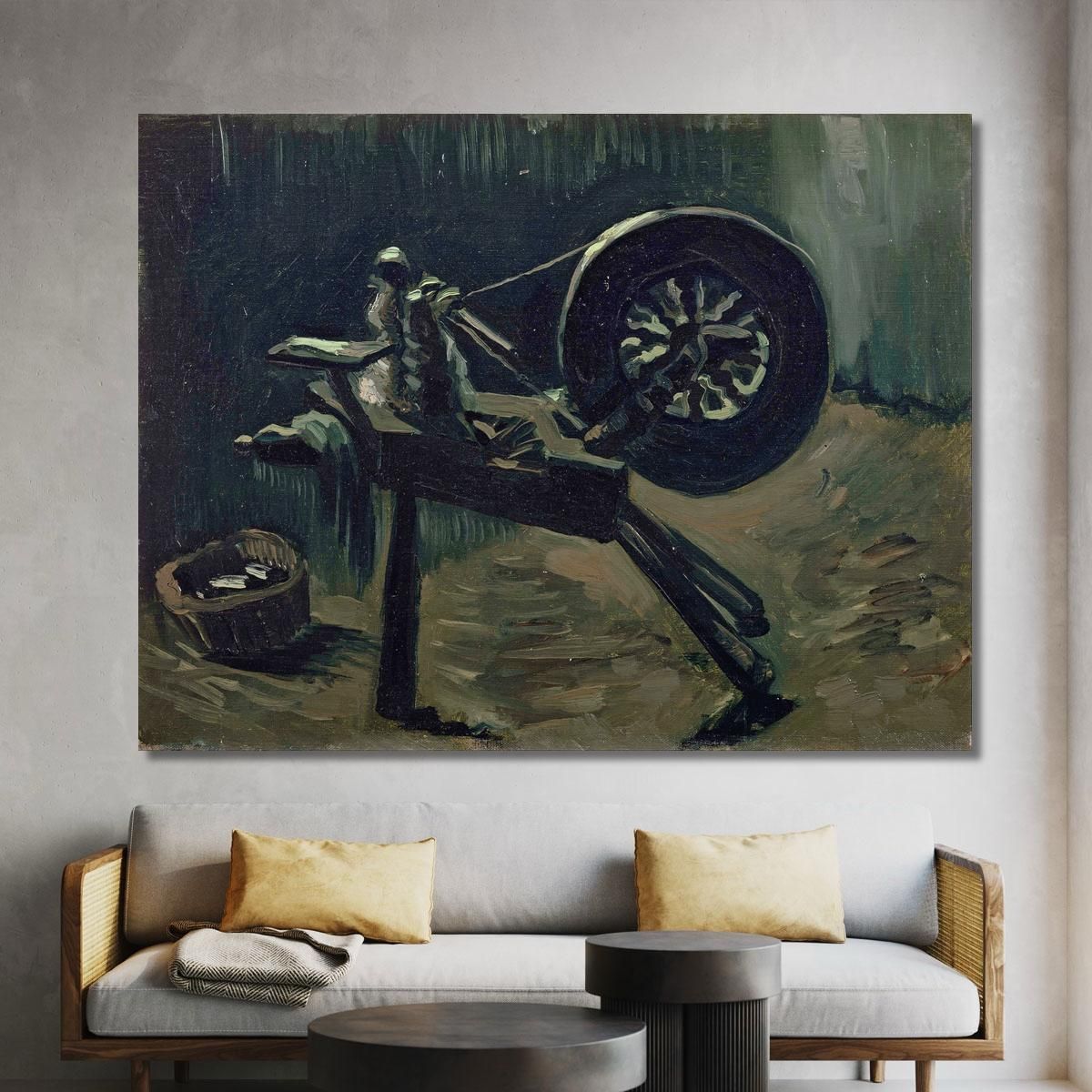 Avvolgitore Della Bobina Vincent van Gogh vvg197 quadro stampa su tela