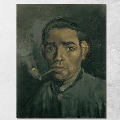 Cabeza De Un Hombre Vincent van Gogh, vvg220 cuadro en lienzo