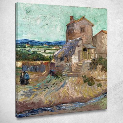 La Casa Di Crau Vincent van Gogh vvg230 quadro stampa su tela