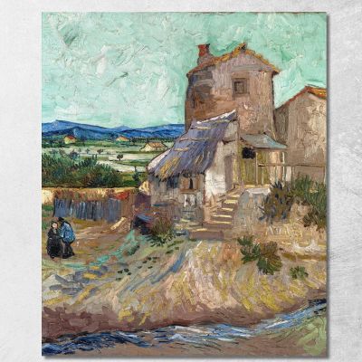 The House Of Crau Vincent van Gogh, vvg230 canvas print