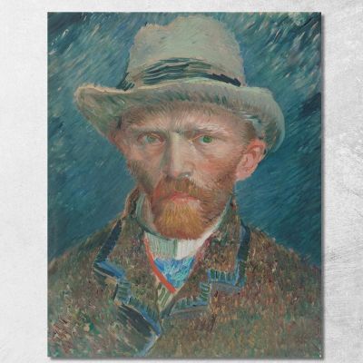 Self-Portrait 5 Vincent van Gogh, vvg270 canvas print