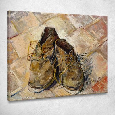 Scarpe Vincent van Gogh vvg272 quadro stampa su tela