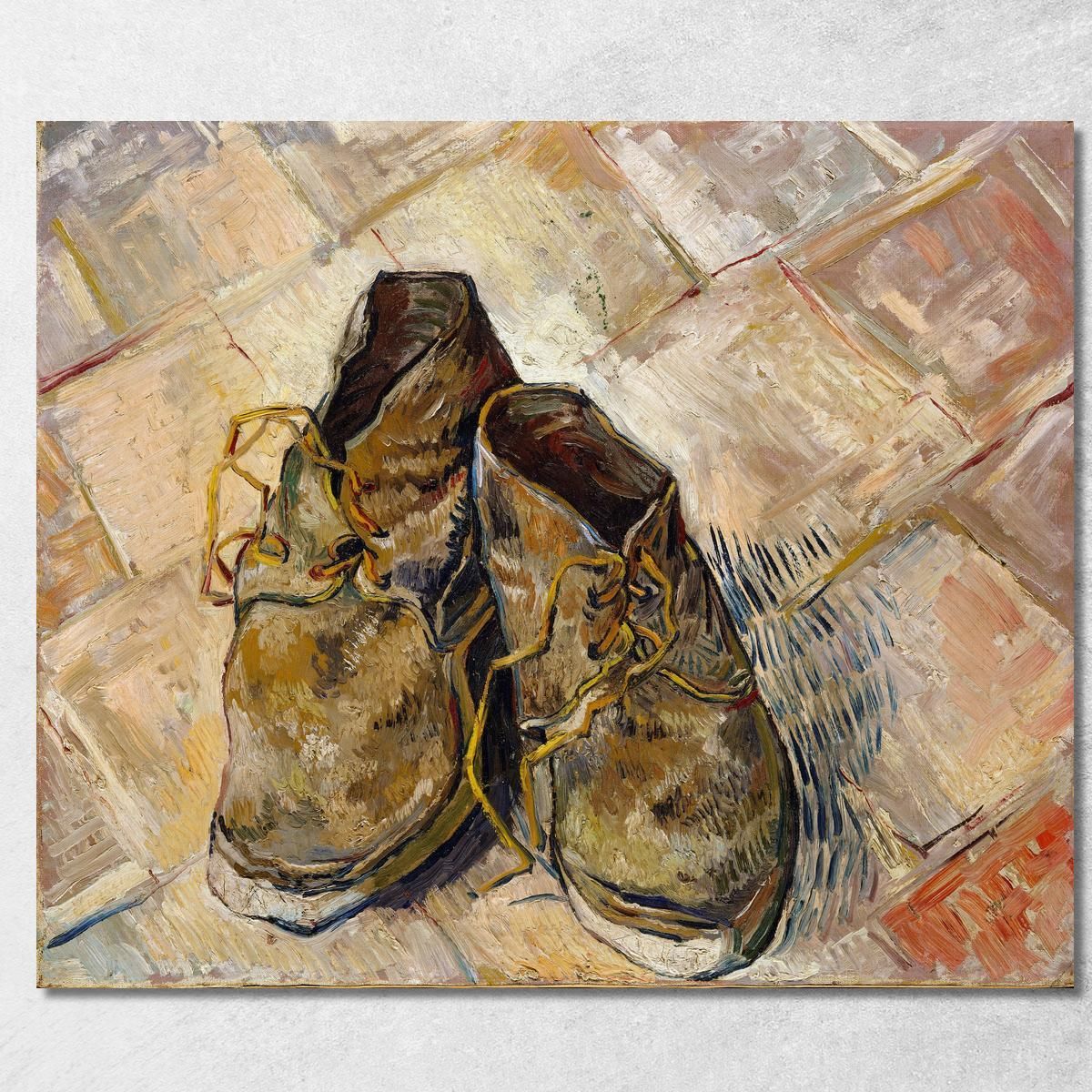 Scarpe Vincent van Gogh quadro stampa su tela