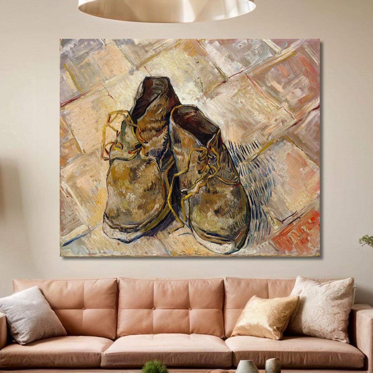 Scarpe Vincent van Gogh quadro stampa su tela