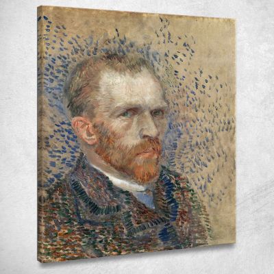 Auto Ritratto Vincent van Gogh vvg326 quadro stampa su tela