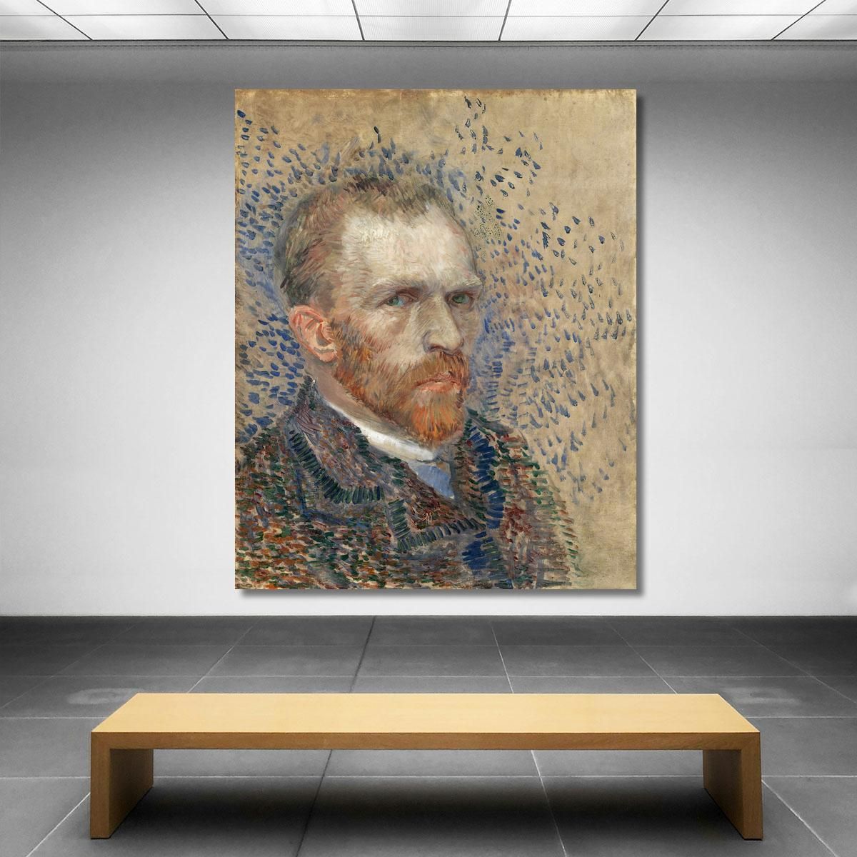 Auto Ritratto Vincent van Gogh vvg326 quadro stampa su tela