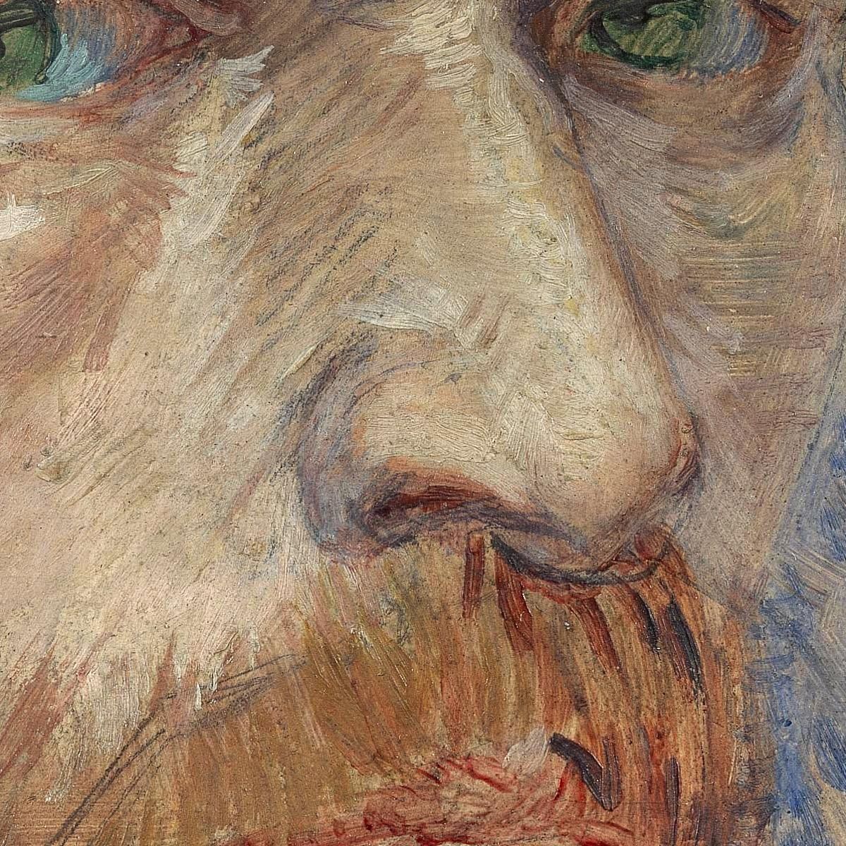Auto Ritratto Vincent van Gogh vvg326 quadro stampa su tela