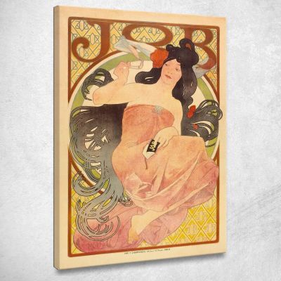 Lavoro 2 Alphonse Mucha amu57 quadro stampa su tela