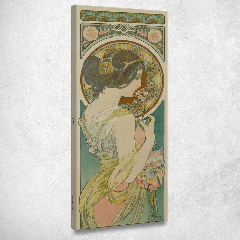 Alphonse Mucha Primavera Alphonse Mucha Primavera